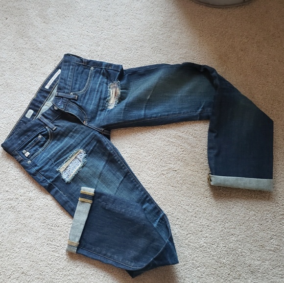 Ag Adriano Goldschmied Denim - Ag Adriana Goldschmied capri cut jeans